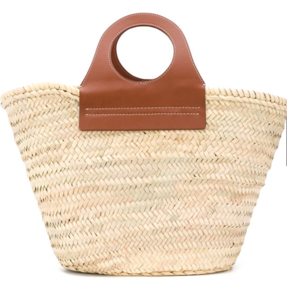 NEW Hereu Cabas straw woven bag